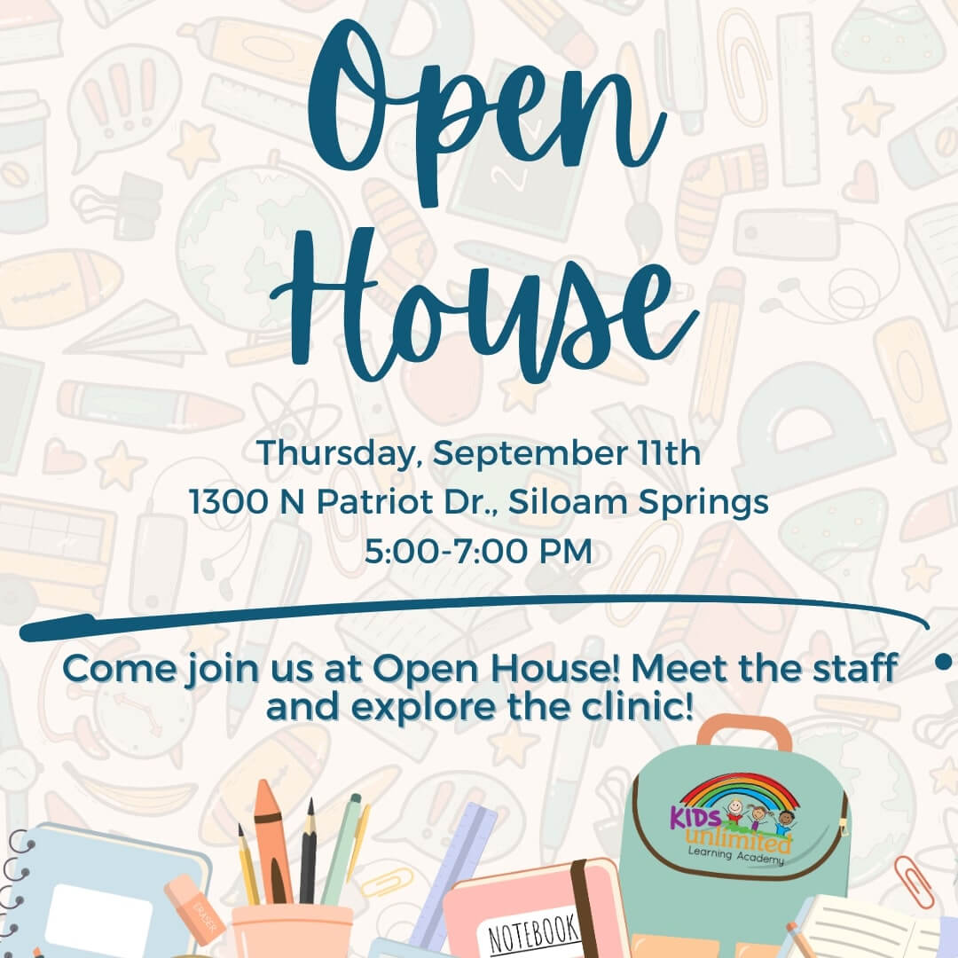 Siloam Springs Open House Thursday Sept. 11th 5p-7p